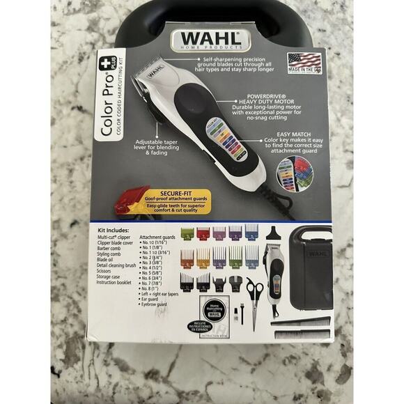 Wahl's Color Pro Plus 79752 Haircutting Kit, New! - Picture 3 of 4